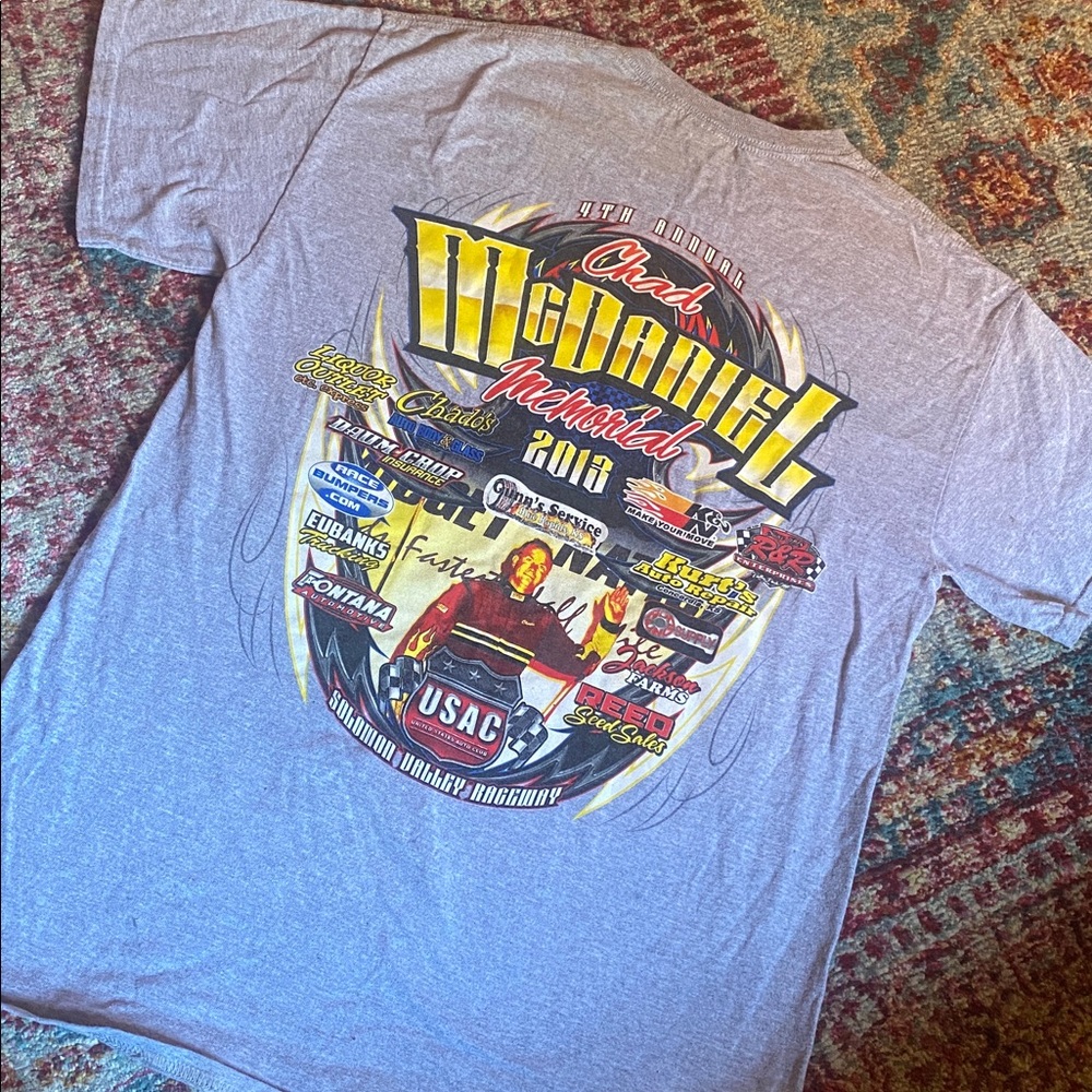 2013 Grey Racing Graphic Tee - Picture 3 of 4